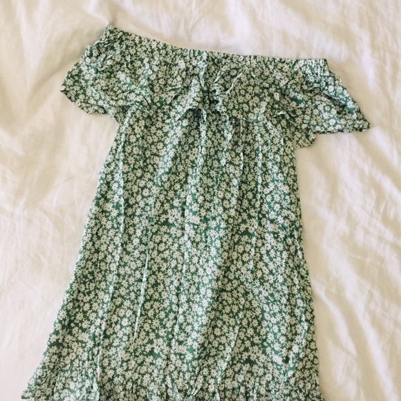 Floral Off The Shoulder Dress - Picture 2 of 2